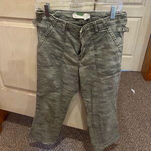 Anthropology Camo Pants